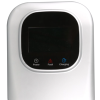 Nouvelle borne de recharge murale pour véhicules électriques, norme européenne, 7 kW, 32 A, chargeur intelligent pour maison connectée, IP55, station de recharge solaire Wi-Fi avec certifications CQC, CE, TUV