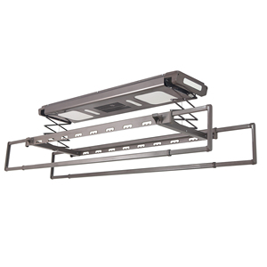 Tendedero de ropa eléctrico para el hogar, balcón, tendedero de ropa con iluminación y desinfección, su asistente de higiene - Product Image 2