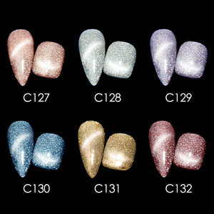 Cni light עיניים חתול ג 'ל לק לק ציפורן היברידית עבור מניקור 16 מ "ל עין חתול עץ ספוג עין עין אמייל לק לק לק - Product Image 5