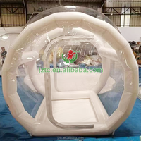 Château gonflable transparent Tongcai Fun House pour enfants, utilisation en extérieur, matériau PVC, respectueux de l'environnement, protection UV, ignifuge