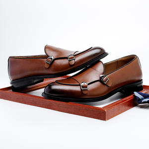 Chaussures Richelieu pour hommes les plus vendues, de haute qualité, en cuir véritable, à lacets, style décontracté et habillé, avec semelle Goodyear antidérapante, toutes saisons - Product Image 3