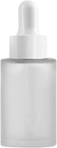20ml 30ml 40ml 50ml Frosted Clear Essential Oil Glass Dropper Bottles <b>Screw</b> Gold/Silver Finish <b>Flat</b> Shoulder Skin Care Serum - Product Image 2