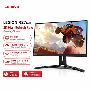Nouvel écran de jeu 2K QHD IPS WLED à taux de rafraîchissement élevé 180 Hz, 1 ms GTG, DP, faible lumière bleue, 99 % sRGB pour utilisation sur ordinateur de bureau - Product Image 1