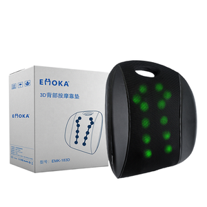 Großhandel Shiatsu Nackenkissen Tragbarer Rückenmassagegerät für den Körper zur Heimanwendung mit Wärmefunktion Massagestuhl-Typ - Product Image 1