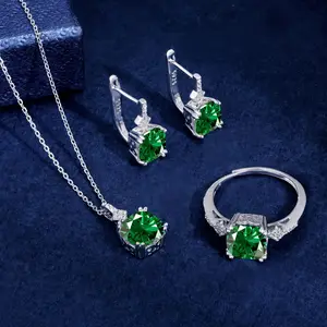 Dyslam – ensemble de colliers pendentifs en argent Sterling 925 pour femmes, bijoux personnalisés, pendentifs en forme de cœur en zircone, vente en gros