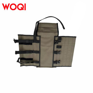 อุปกรณ์ป้องกันขาลูกวัว WOQI สีเขียว ไนลอน 54x33 ซม. แบบ Molle สำหรับการล่าสัตว์ เดินป่า ใช้ในฟาร์ม ป้องกันหิมะ ใช้ได้กับทุกขนาด - Product Image 5