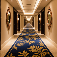 Alfombra Axminster de Lana y Nailon para Decoración de Hoteles y Hogares, Alfombra China de Pared a Pared, Venta al por Mayor