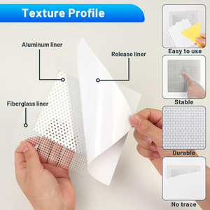 Kit <span class=keywords><strong>de</strong></span> réparation <span class=keywords><strong>de</strong></span> cloisons sèches, kit <span class=keywords><strong>de</strong></span> réparation <span class=keywords><strong>de</strong></span> <span class=keywords><strong>mur</strong></span> en aluminium pour cloisons sèches, réparation <span class=keywords><strong>de</strong></span> trous <span class=keywords><strong>de</strong></span> grande taille pour cloisons sèches - Product Image 4