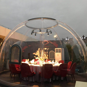 Tente bulle géodésique en polycarbonate pour restaurant, dôme transparent pour pique-nique et dîner en plein air – Offre spéciale Full House - Product Image 6