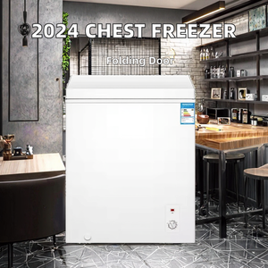 Congélateur horizontal de style commercial 2025, prix d'usine, réfrigérateur, dessus blanc, alimentation automatique, dimensions d'emballage - Product Image 2