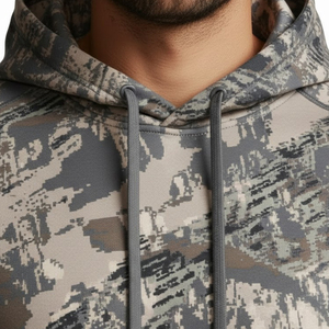 2026 New Arrival Winter Warm Men's Printed Hunting <b>Hoodie</b> for Adults-Waterproof Breathable Multi-Pocket Pullover - Product Image 4