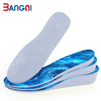 Inserts de chaussures de levage de talon, semelle intérieure pour hommes