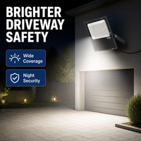 Lámpara Proyector LED Impermeable IP65 de 12V 24V 220V 110V, 30W 50W 80W 100W 150W 200W, Reflector LED Portátil para Exteriores