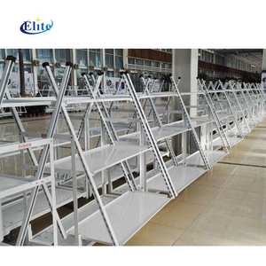 Centro de jardín de cuatro ruedas galvanizado en caliente usado Carro resistente - Product Image 3