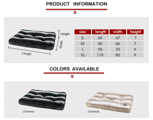 Lit de luxe pour animaux Simons Cat Matelas thermique moelleux brun hiver avec coussin chauffant solide motif chien - Product Image 2