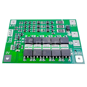 3S 40A carica batteria agli ioni di litio Lipo modulo cellulare PCB BMS scheda di protezione per trapano motore 12.6V con bilanciamento - Product Image 5