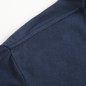 Made in USA Camisa de manga larga para hombre Loose Fit Cuello redondo Tops Ropa casual Camiseta suave de algodón personalizada - Product Image 4