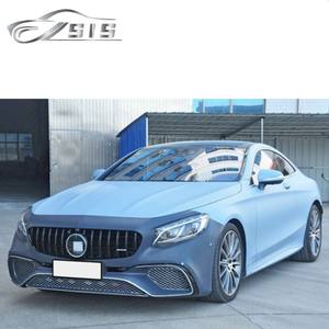 Materiale PP <span class=keywords><strong>C217</strong></span> kit carrozzeria adatti per classe S W217 2014-2020Year S65 style car bumper W222 coupe S65 Body kit griglia per <span class=keywords><strong>C217</strong></span> - Product Image 1