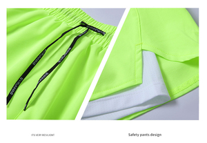 Pantalones Cortos Deportivos de Dos Piezas con Logotipo Personalizado, Ligeros, Transpirables, Ecológicos, de Secado Rápido, con Logotipo Impreso, para Entrenamiento de Equipos Deportivos Masculinos - Product Image 4