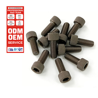 Vis à tête hexagonale en titane GR5, norme DIN ISO, haute précision, résistantes à la corrosion, taille personnalisée
