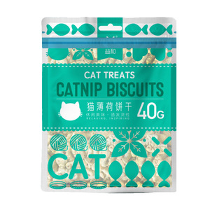 Yihe Catnip <b>Biscuits</b> 40g Cat Treats For Teeth Cleaning And Grinding - Product Image 2
