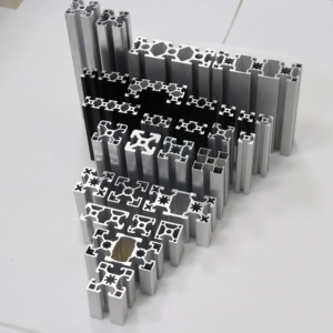 6061 6063 4040 4080 profilo di alluminio resistente leggero della scanalatura di industriale v t degli accessori di profilo della struttura della lega di alluminio - Product Image 3