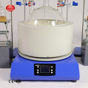 Kit de distillation à courte voie pour distillation à haute température et extraction d'huiles essentielles avec plusieurs flacons récepteurs - Product Image 4