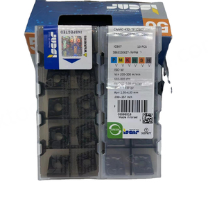 ISCAR CNMG 431-TF IC907 Inserto de Carburo de Tungsteno de Alta Velocidad para Torneado Externo de Acero en Tornos CNC, Recubrimiento PCD/PCBN Súper Duro - Product Image 1
