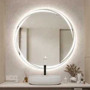 经典多功能无框显色更精准智能操作背光智能浴室镜
