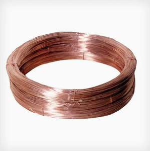 High Conductivity Copper/Brass Wire ASTM B3 C11000 Brass Wire Corrosion Resistant for Electrical Wiring with Cutting Service - Product Image 1