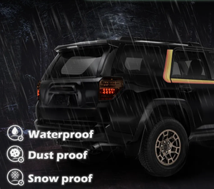 Nouveau feu arrière LED pour 4Runner 2010-2024 avec lentille transparente 36V 36W pour mise à niveau et rétrofit - Product Image 5