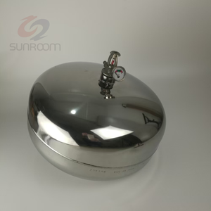 طفاية حريق معلقة من الفولاذ المقاوم للصدأ عالية الجودة 12 مسحوق أفضل اختيار للسلامة من الحرائق - Product Image 2