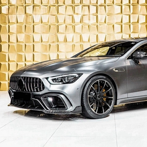 Lèvre de pare-chocs avant en fibre de carbone de style BS pour Mercedes Benz <span class=keywords><strong>AMG</strong></span> GT63 GT63S 2019-2020 - Product Image 3
