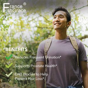 Soutien Prostatique Personnalisé à Base de Palmier Nain de Qualité Supérieure pour Hommes – Capsules pour la Santé de la Prostate - Product Image 2