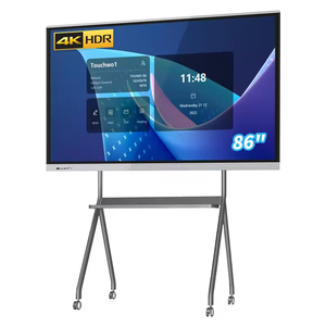 Cross-Border Smart 4K Touch Screen <b>Android</b> 11 Wall-Mounted Whiteboard Digital <b>Tablet</b> <b>10</b> Touch Points for Conference Interactive - Product Image 5