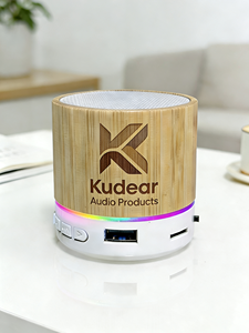 Haut-parleur Bluetooth A9 en bambou naturel, mini-haut-parleur sans fil portable, design écologique pour <span class=keywords><strong>achat</strong></span> en gros - Product Image 1