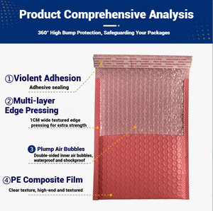 Eco-Friendly Custom <strong>Bubble</strong> <strong>Mailers</strong> (<strong>100</strong>% Biodegradable/Recyclable) for Jewelry Lingerie - Product Image 2