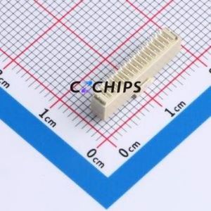 ZX-SH1.0-15PLT Wire-to-Board Pin Header SMD,P=1mm Connector 1x15P 1mm Vertical Mount SH - Product Image 2