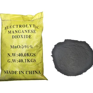 Zinc Carbon Battery Material Electrolytic Manganese Dioxide MnO2