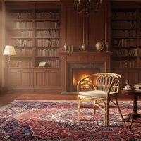 Fauteuil de détente capitonné de luxe Dolvio, revêtement haut de gamme effet peau, pour un salon, une chambre, un appartement ou un hôtel élégants.