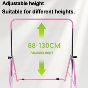 Barres asymétriques d'entraînement réglables pour enfants, barre de traction à domicile, cadre d'exercice de gymnastique - Product Image 6
