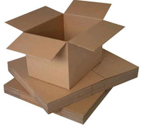 Matériaux Corrogués Personnalisés Carton Ondulé Carton Déménagement Expédition Boîtes Ondulées Boîtes de Déménagement