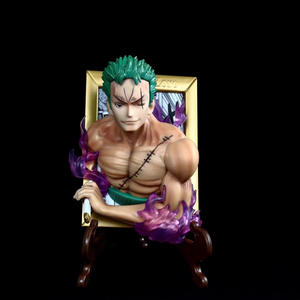 Pour une pièce GK cadre série modèle en plastique jouet Zoro Usopp <span class=keywords><strong>Nami</strong></span> Figurine ornement nouvelle condition Anime Figurine réfrigérateur aimant - Product Image 3