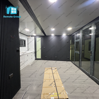 Vente directe usine : Maison conteneur extensible de luxe, entièrement finie et confortable, 20FT 40FT, avec salle de bain complète