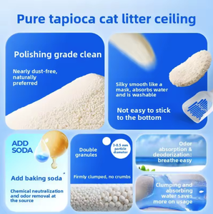 <span class=keywords><strong>Arena</strong></span> para Gatos Pura para Gatos Sensibles, Mezcla de <span class=keywords><strong>Arena</strong></span> y Concha, No Pegajosa, Bajo Olor, Casi Libre de Polvo, Desodorante, 1.25 kg - Product Image 1