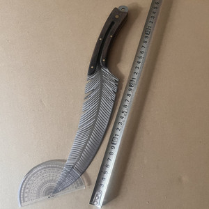 Couteau de cuisine de hall d'invité couteau à désosser les plumes couteau de chef forgé en acier inoxydable viande tranchante transfrontalière - Product Image 5