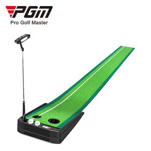 Pgm TL029 Trong Nhà Tự Động Bóng Trở Lại Thực Hành Golf Đặt Mat Loại Đặt Màu Xanh Lá Cây - Product Image 2