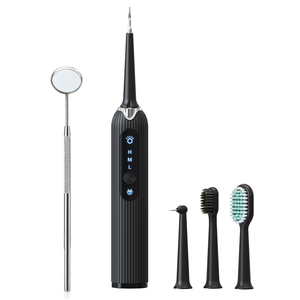 Kit d'outils de nettoyage dentaire électrique Appareil de soins bucco-dentaires pour l'élimination du <span class=keywords><strong>tartre</strong></span> et de la plaque à usage domestique Kit d'outils en plastique - Product Image 4