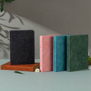 Elegante Diario A5 de Bambú con Grabado, Cuaderno de Papel Grueso con Cubierta de Cuero PU, Borde Dorado y Doble Cinta - Product Image 3