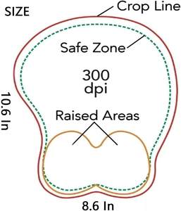 Conception gratuite OEM personnalisé mignon <span class=keywords><strong>Anime</strong></span> seins cul repose-poignet tapis de souris dessin animé fille <span class=keywords><strong>Sexy</strong></span> Gel doux <span class=keywords><strong>Anime</strong></span> tapis de souris bas prix vente en gros - Product Image 3